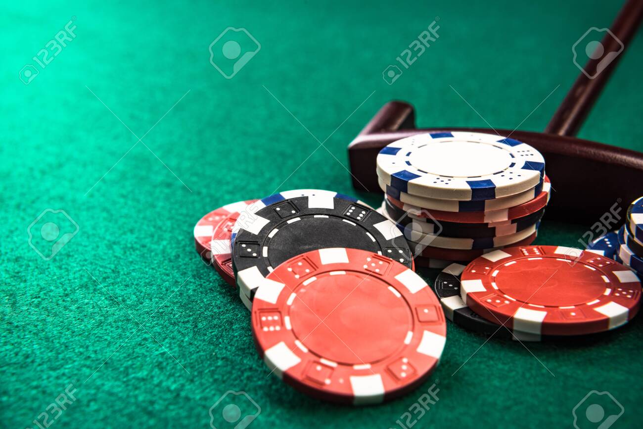 Casino Poker Table Green Felt - newce